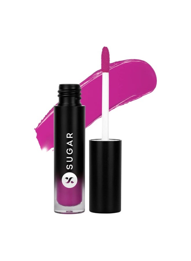 SUGAR Cosmetics Mousse Muse Lip Cream | Lasts 24+ Hrs | Creamy Mousse Lipstick | Waterproof & Smudgeproof | 5ml - 02 Pinkie - Image 1